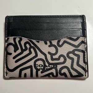 Coach x Keith Haring card wallet